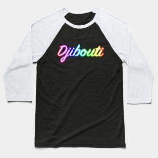 Djibouti Baseball T-Shirt